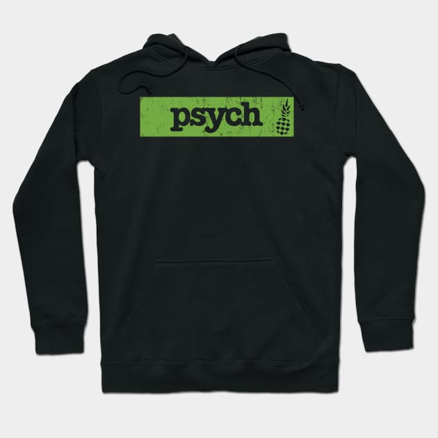 Psych Banner Hoodie by JJFDesigns